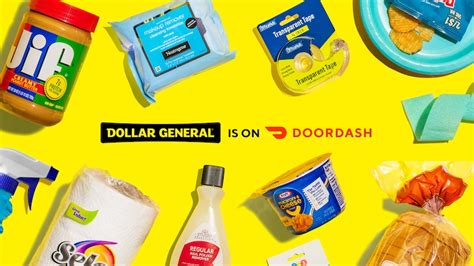 DashPass 4. . Dollar general doordash